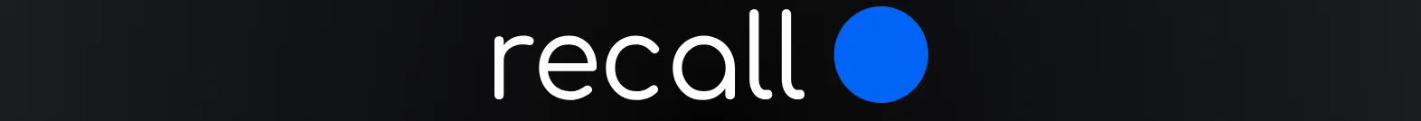 Recall.ai sponsor