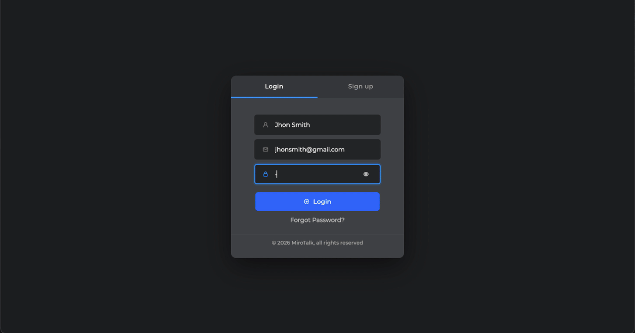 MiroTalk WEB SaaS subscription and customer management